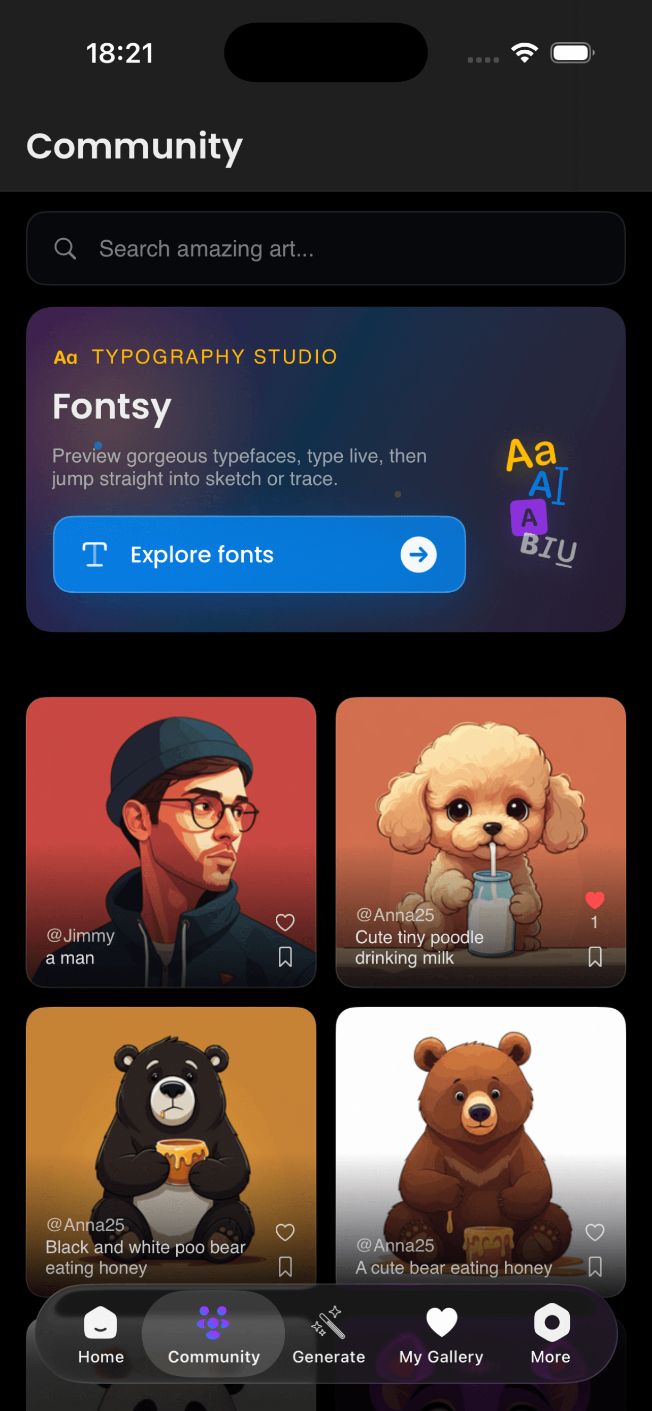 DoodleTop AR Mode sketching